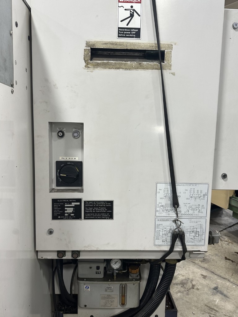Mori-Seiki MV-40B/40, Machine ID:9010 Mori-Seiki MV-40B/40, Machine ID:9010